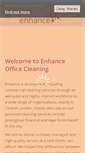 Mobile Screenshot of enhanceofficecleaning.com